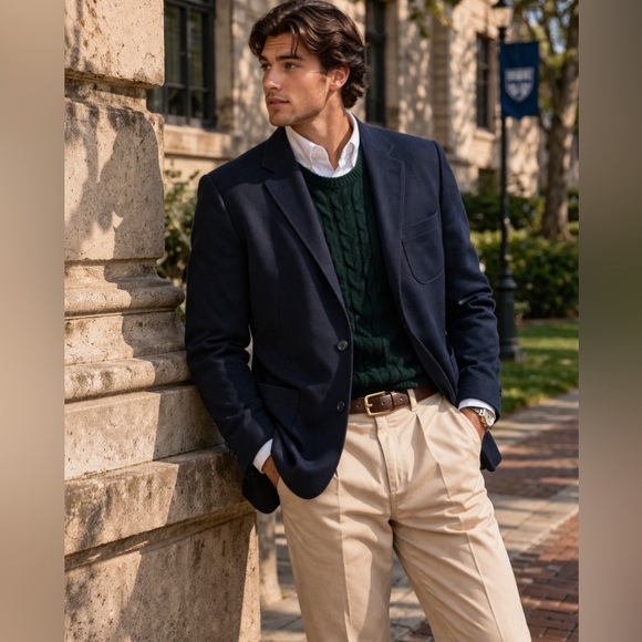 Gant Other - NWT: Gant Jersey Unconstructed Blazer in Evening Blue size 48 EU